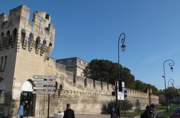 The city ramparts