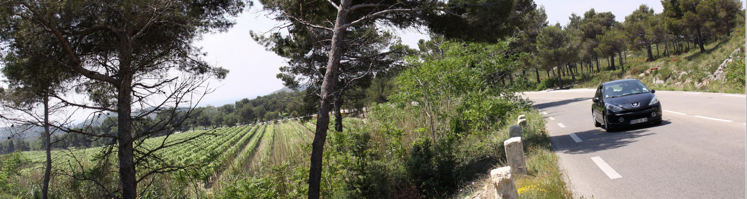 Driving in Provence