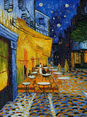 Cafe Terrace at Night, Van Gogh